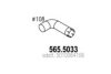 RENAULT 5010064106 Exhaust Pipe